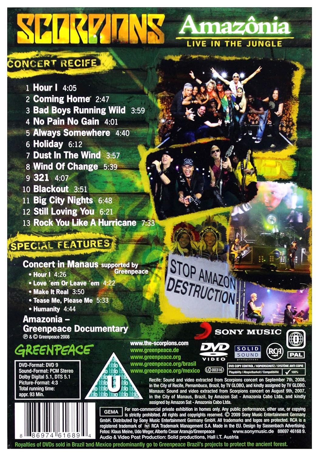 Amazonia - Live In The Jungle