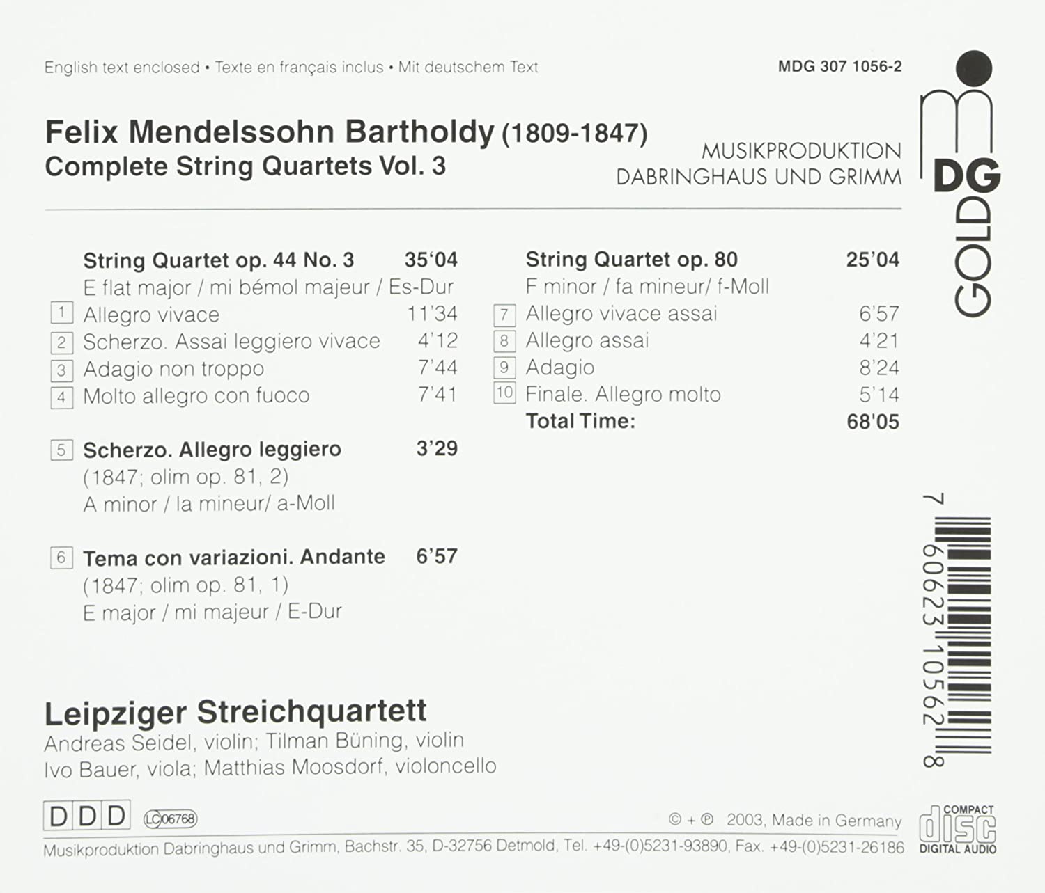 Leipziger Streichquartett