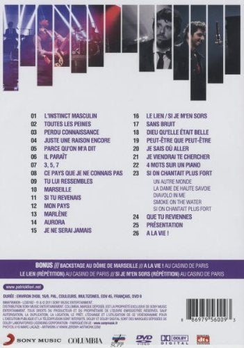 Patrick Fiori - L'Instinct Masculin Live