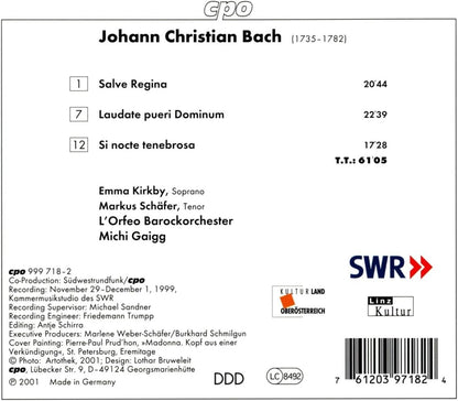 Salve Regina, Laudate Pueri Dominum (Kirkby, Schaefer)