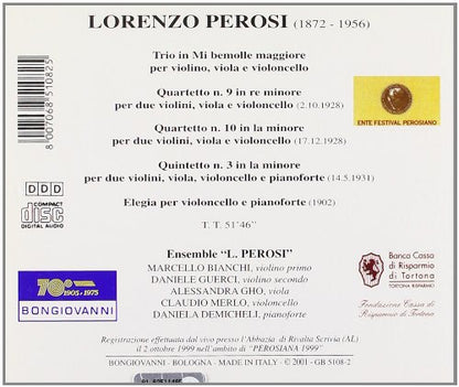 Trio / Quartets / Quintet / Elegie Cello & Piano
