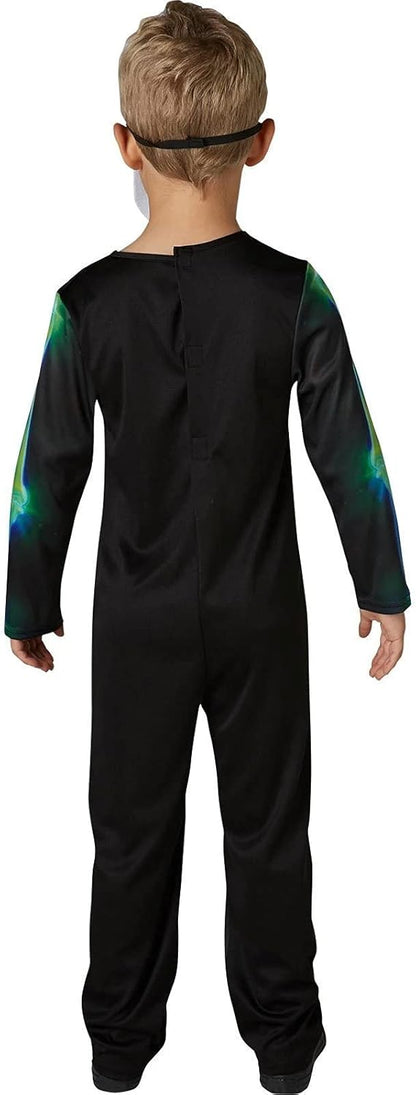 Rubie's Official Neon Skeleton Glow In The Dark Halloweens Kids Costume