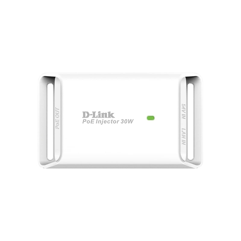 D-Link DPE-301GI 1-Port Gigabit 30 W PoE Injector , White