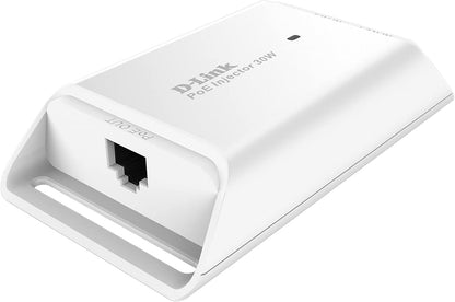 D-Link DPE-301GI 1-Port Gigabit 30 W PoE Injector , White