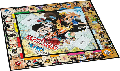 Winning Moves One piece Monopoly Board Game, Tour Dressrosa and join The Straw Hat Crew and advance to Bellamy, Violet, or even Luffy, 2–6 players makes a great gift for anime fans aged 8 plus