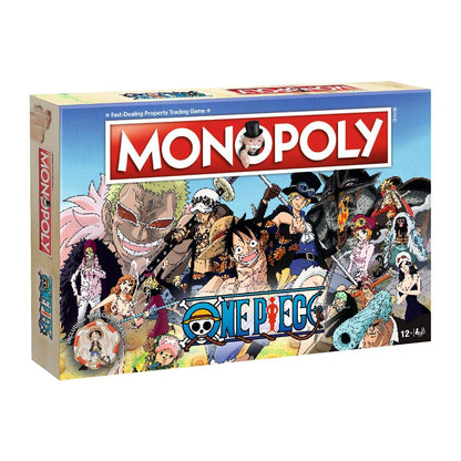 Winning Moves One piece Monopoly Board Game, Tour Dressrosa and join The Straw Hat Crew and advance to Bellamy, Violet, or even Luffy, 2–6 players makes a great gift for anime fans aged 8 plus