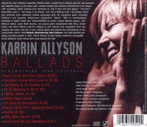 Karrin Allyson-Ballads: Remenbering John Coltrane