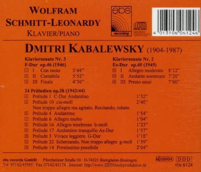 Klaviersonaten Nrs.2 & 3