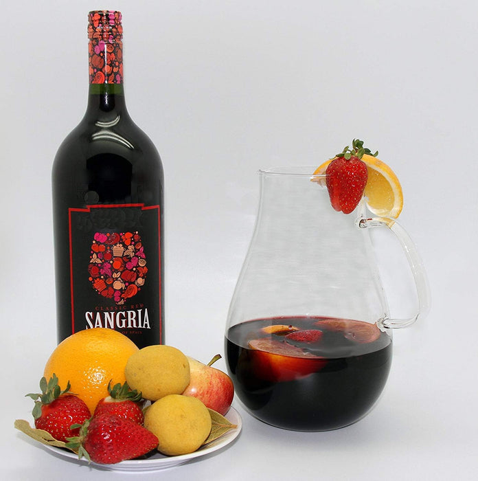 CIPARK Water Pitchers-64 oz Glass Water Pitcher with Lid-Gallon Pitcher with Lids-Carafes For Juice-Borosilicate Glass