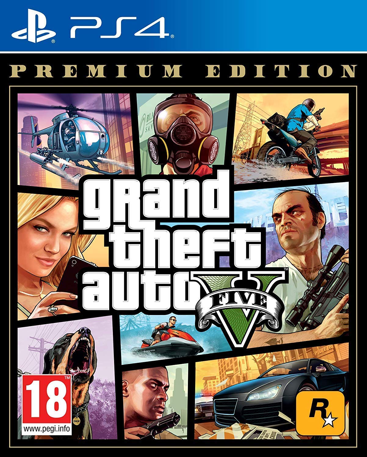Grand Theft Auto V - Premium Online Edition (PS4