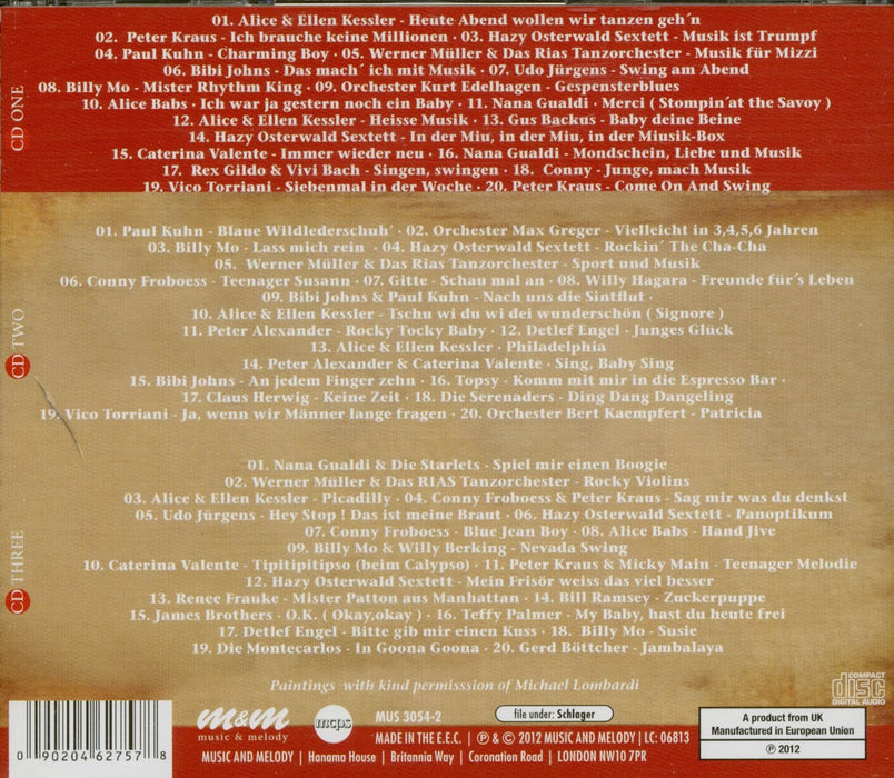 Die 50er Jahre Schlager-Hits & Stars