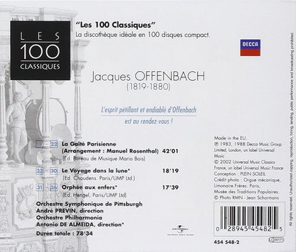Offenbach: Gaite Parisienne-Orphee