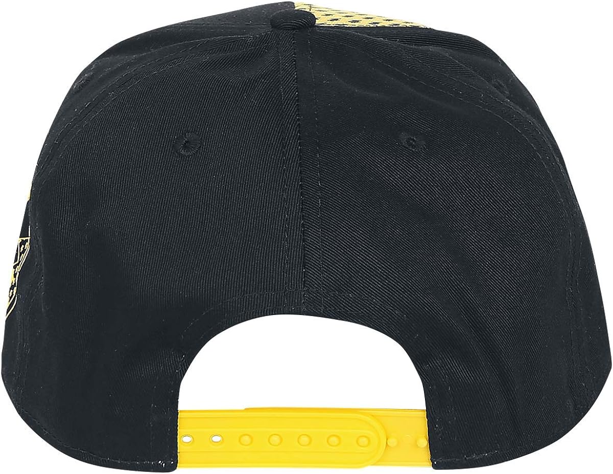 Pokemon Pikachu Snapback Baseball Cap Schwarz One Size Verstellbar