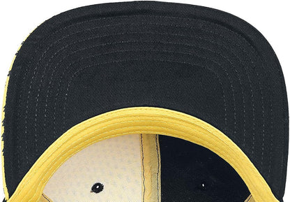 Pokemon Pikachu Snapback Baseball Cap Schwarz One Size Verstellbar