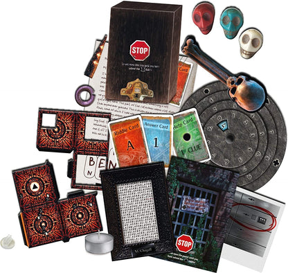 Exit: The Catacombs of Horror | Exit: The Game - A Kosmos Game from Thames & Kosmos | Card-Based, 2-Part at-Home Escape Room Experience for 1 to 4 Players, Ages 16+