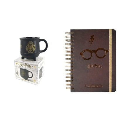 Pyramid International Harry Potter 3D Hogwarts Crest Ceramic Cauldron Mug in Presentation Box - Official Merchandise