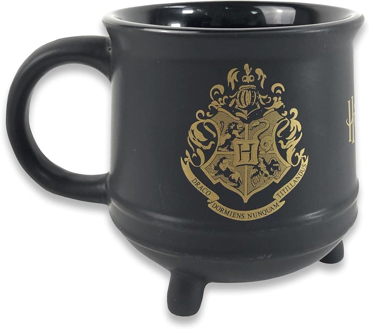 Pyramid International Harry Potter 3D Hogwarts Crest Ceramic Cauldron Mug in Presentation Box - Official Merchandise