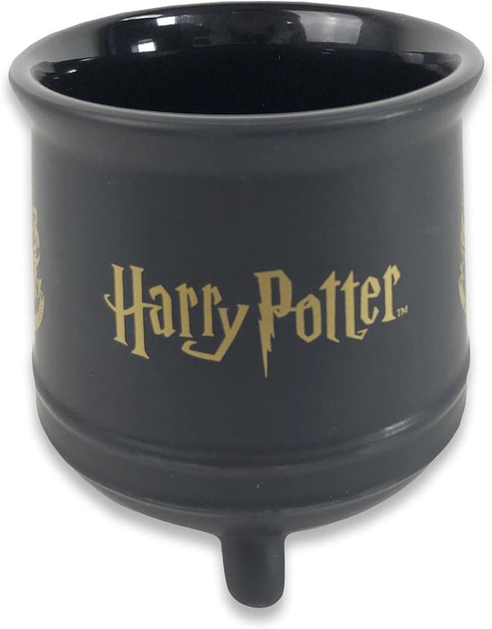 Pyramid International Harry Potter 3D Hogwarts Crest Ceramic Cauldron Mug in Presentation Box - Official Merchandise