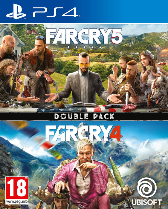 Far Cry 4 + Far Cry 5 (PS4) PlayStation 4 Double Pack