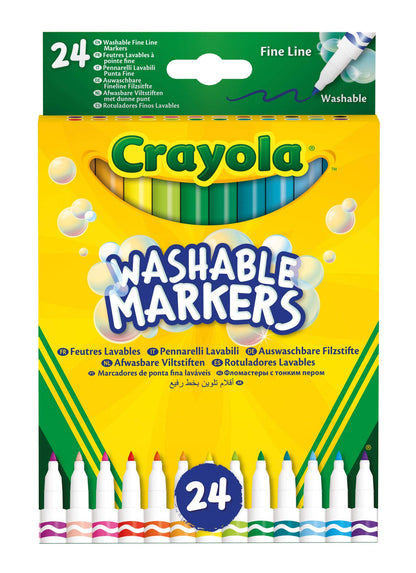 Crayola - Viltstiften Met Dunne Punt (24St.)