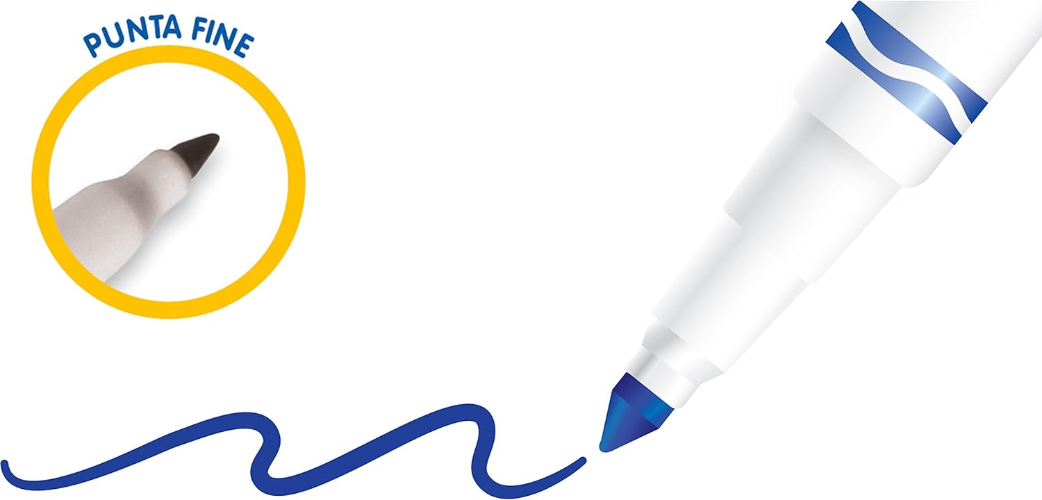 Crayola - Viltstiften Met Dunne Punt (24St.)