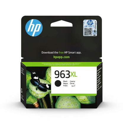 HP 3JA30AE 963XL High Yield Original Ink Cartridge, Black, Single Pack