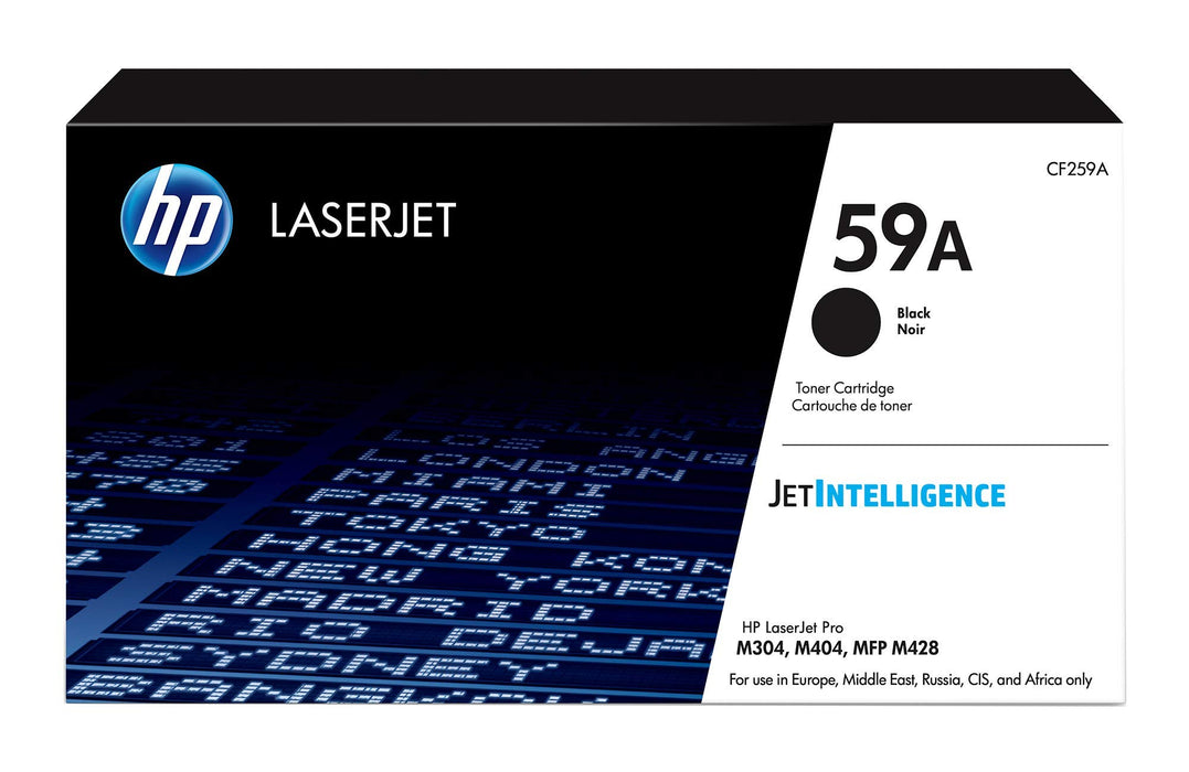 HP CF259A 59A Original LaserJet Toner Cartridge, Black, Single Pack