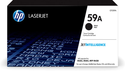 HP CF259A 59A Original LaserJet Toner Cartridge, Black, Single Pack