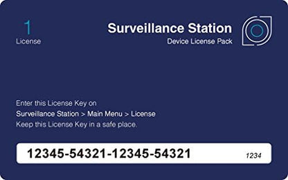 Synology Surveillance Device License Pack - Licence - 1 Camera