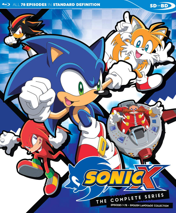 Sonic X Complete English Dubbe-Sonic X Complete English