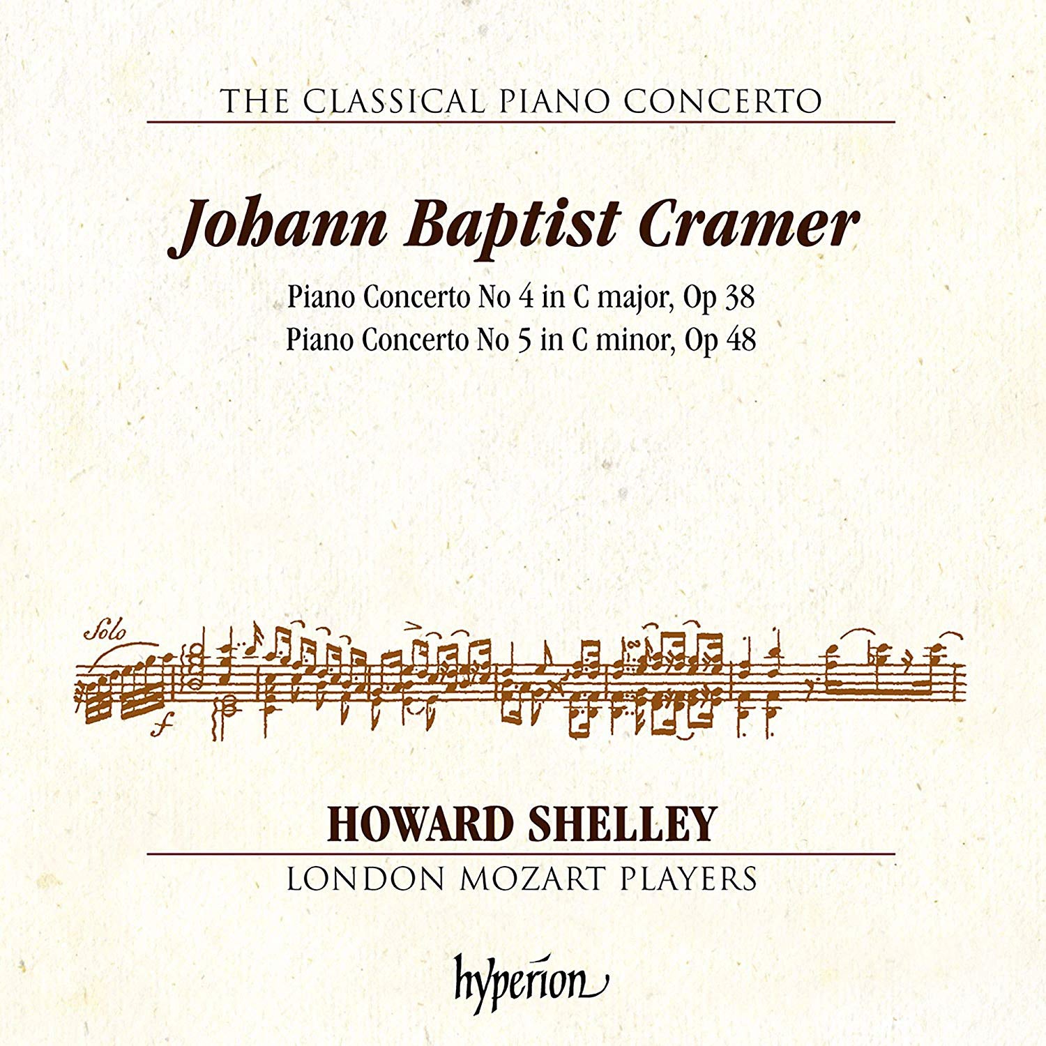 Johann Baptist Cramer: Piano Concerto No. 4 in C Major, Op. 38/..