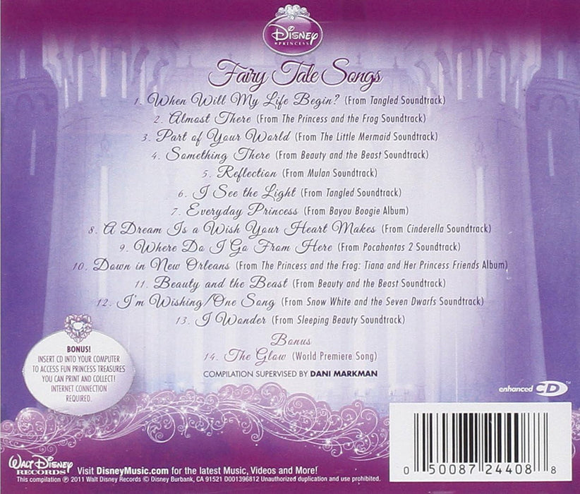 Disney Princess: Fairy Tale Songs