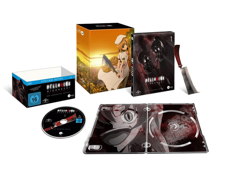 HIGURASHI VOL.1 (STEELCASE EDITION) (BLU-RAY) - (GERMAN