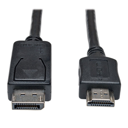 Eaton DisplayPort to HDMI Audio Video Cable Adapter, DP to HDMI, Male-to-Male, 1080P, HDCP Compatible, 6-Feet / 1.8 Meters (P582-006