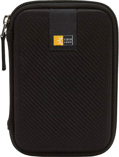 Case Logic Ehdc – 101 – Black Polyester Black Case HDD/SSD – Polyester – Black, 80 g, 35 x 30 x 135 mm