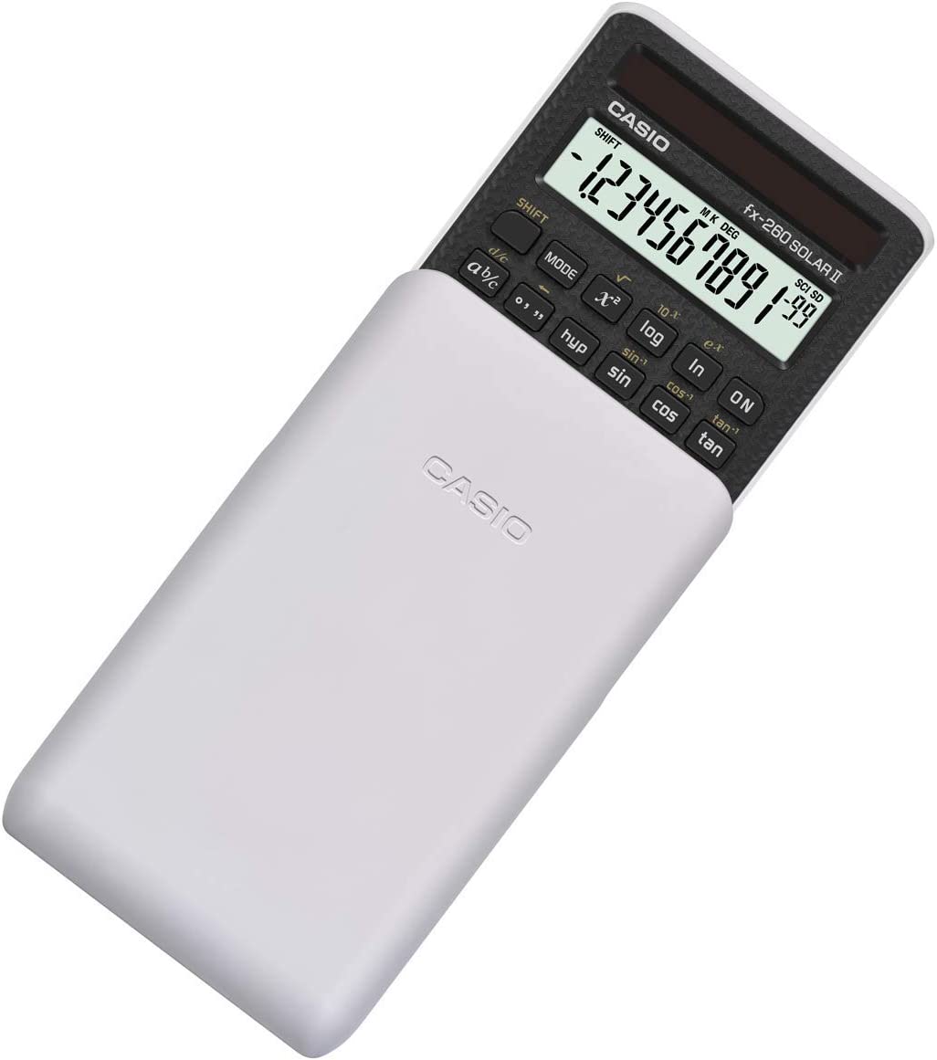 Casio FX 260 Solar II Scientific Calculator 5" x 0.6" x 2.9" (Pack of 2
