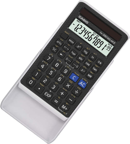 Casio FX 260 Solar II Scientific Calculator 5" x 0.6" x 2.9" (Pack of 2