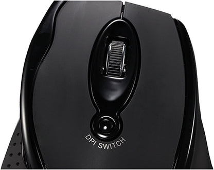 Adesso iMouse G2 - USB Ergonomic Optical Mouse Adjustable DPI Internet Navigational B
