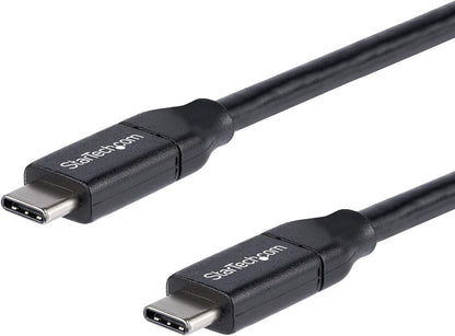 StarTech.com USB C To USB C Cable - 3 ft / 1m - USB-IF Certified - 5A PD - USB 2.0 - USB Type C Charging Cable - USB C Fast Charge Cable (USB2C5C1M