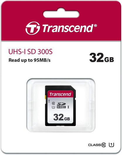 TRANSCEND - 32GB UHS-I U1 SD CARD