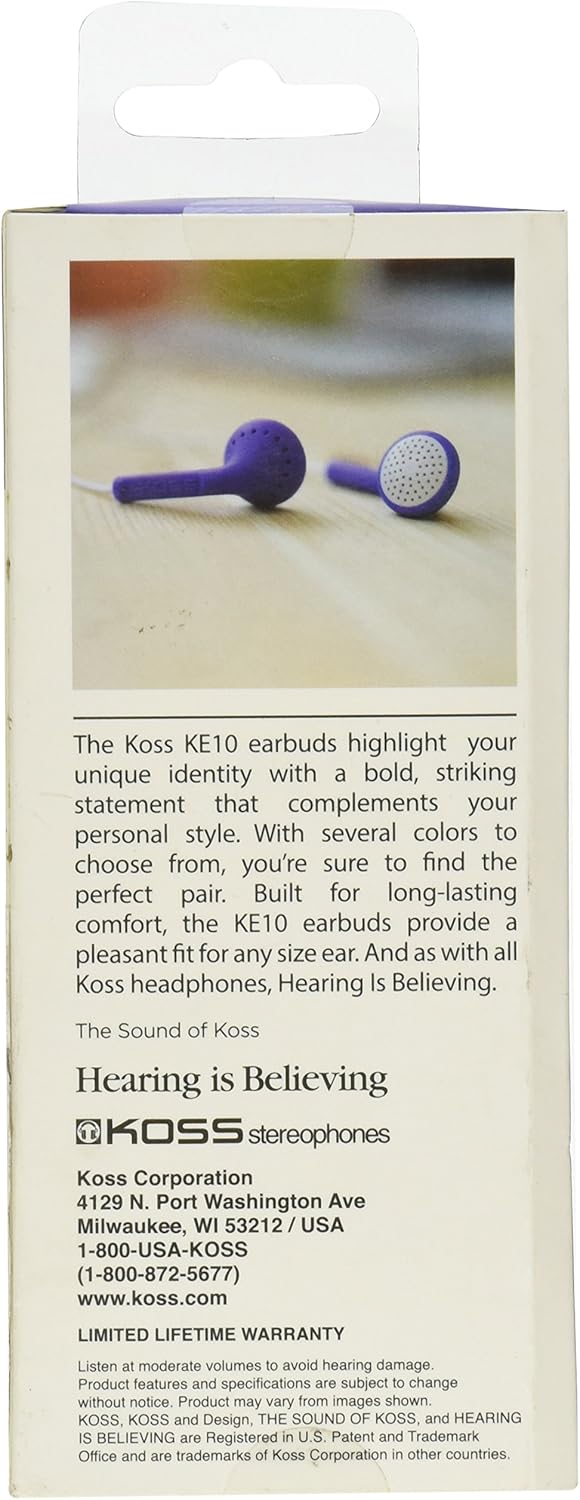 Ke10 Earphones,Blue