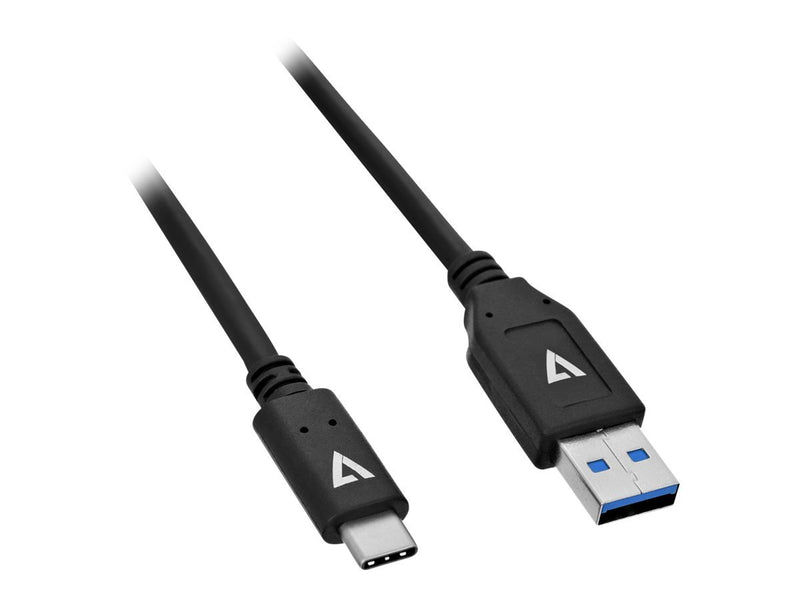 V7 V7U2C-1M-BLK-1E USB2.0A to USB-C Cable 1m Black
