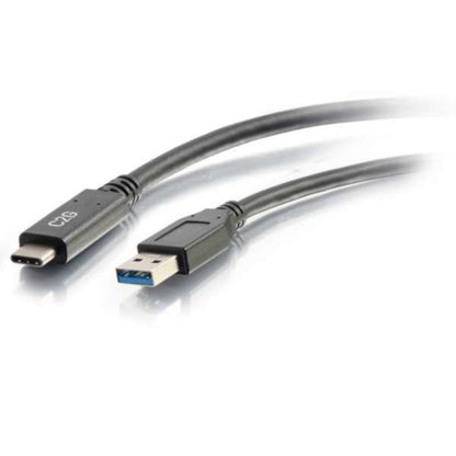 C2G 3M (10ft) USB-C® to USB-A SuperSpeed USB 3.2 GEN 1. 5Gbps Data Transfer and 3A Charging Cable - Male to Male - Black