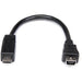 StarTech.com 6in Micro USB to Mini USB Adapter Cable M/F - Micro USB male to Mini USB female - Micro USB to Mini USB Adapter (UUSBMUSBMF6
