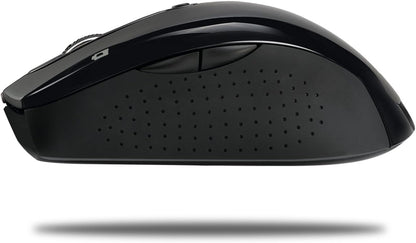 Adesso iMouse M20B - Ratón (mano derecha, Óptico, RF inalámbrico, 800 DPI, Negro