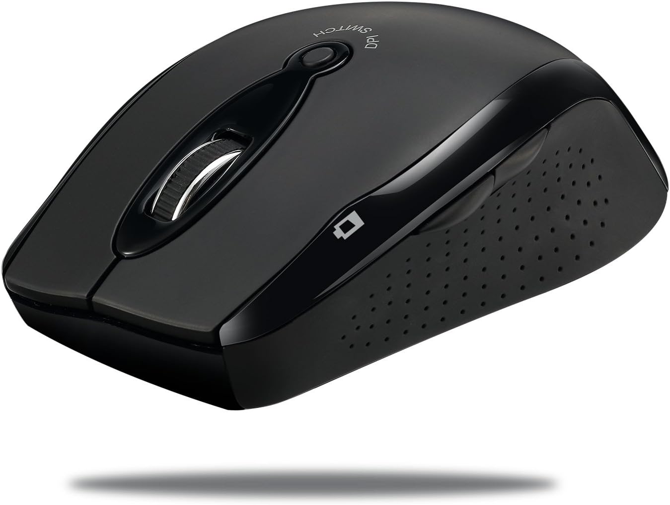 Adesso iMouse M20B - Ratón (mano derecha, Óptico, RF inalámbrico, 800 DPI, Negro
