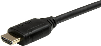StarTech.com HDMM2MP Premium High Speed HDMI Cable with Ethernet ,Black, 4K 60Hz - 2 m (6 ft.