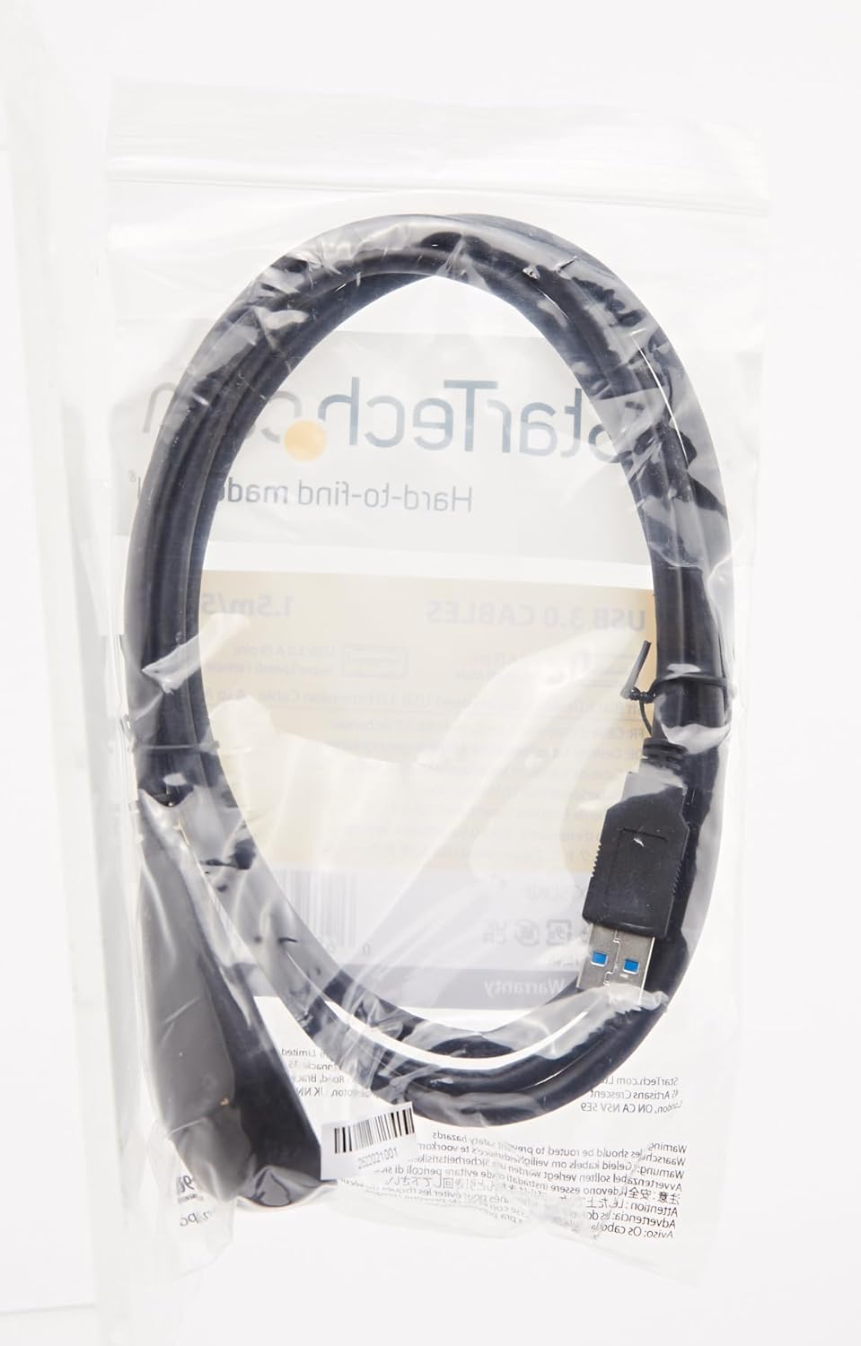 StarTech.com 5 ft Black Desktop SuperSpeed USB 3.0 Extension Cable - A to A M/F - USB 3.0 Extension Cable A Male to A Female - 5 feet (USB3SEXT5DKB