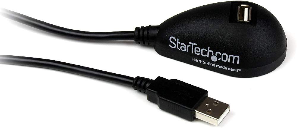 StarTech.com 5 ft Black Desktop SuperSpeed USB 3.0 Extension Cable - A to A M/F - USB 3.0 Extension Cable A Male to A Female - 5 feet (USB3SEXT5DKB