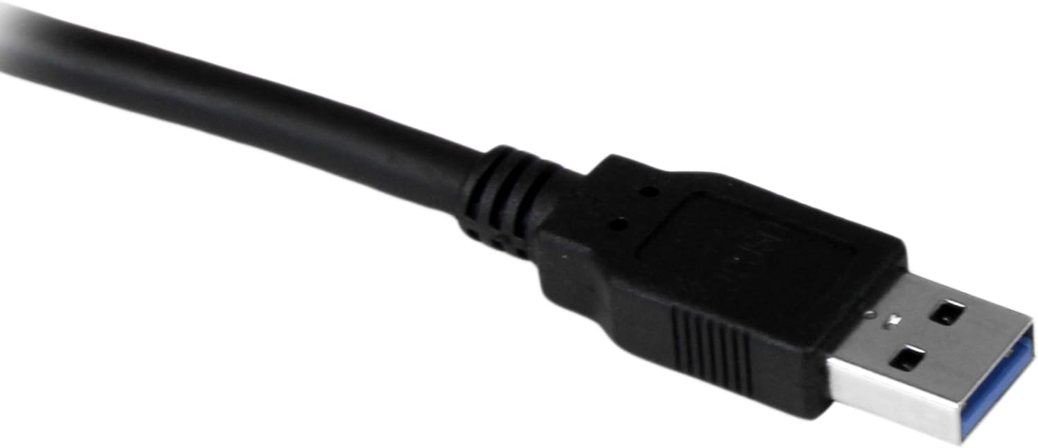 StarTech.com 5 ft Black Desktop SuperSpeed USB 3.0 Extension Cable - A to A M/F - USB 3.0 Extension Cable A Male to A Female - 5 feet (USB3SEXT5DKB